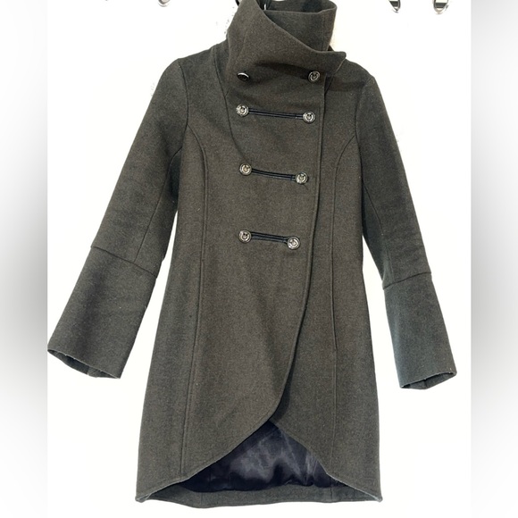 Mackage Wool Double Breasted Military Coat - Picture 5 of 7